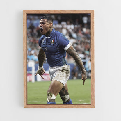 italia-rugby-1 cadre Bois clair
