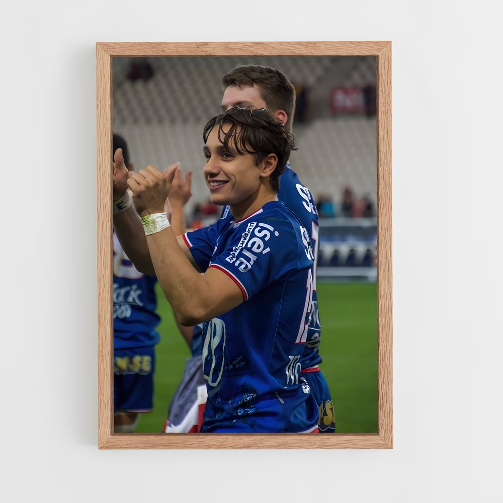 italia-rugby-3 cadre Bois clair