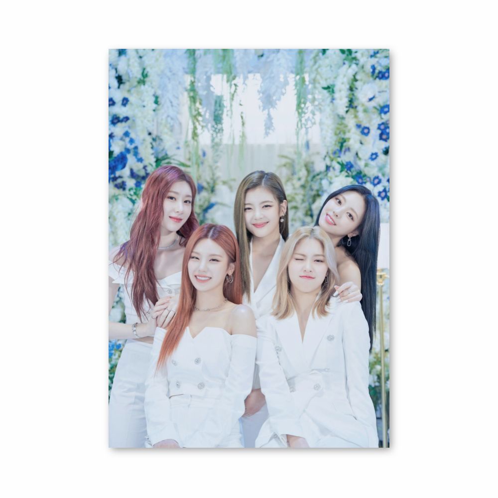 Poster Itzy Fleurs