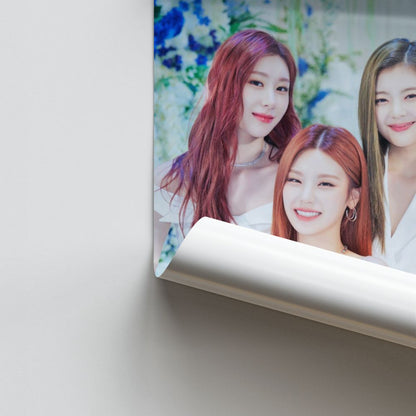 Poster Itzy Fleurs