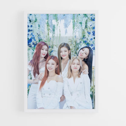 Poster Itzy Fleurs