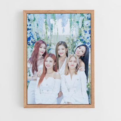 Poster Itzy Fleurs