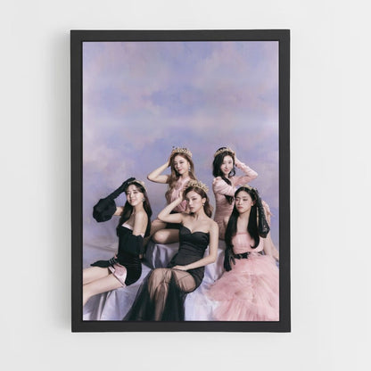 Poster Itzy Nuages