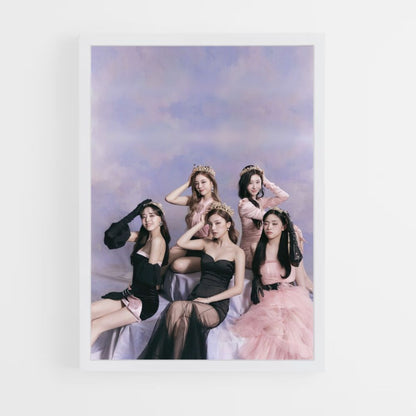 Poster Itzy Nuages