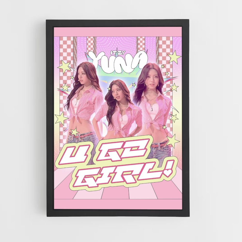 Poster Itzy Yuna