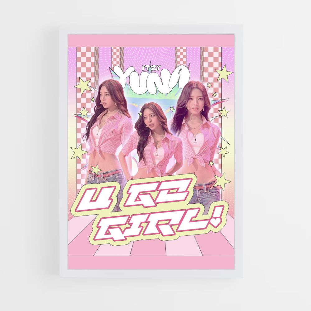 Poster Itzy Yuna