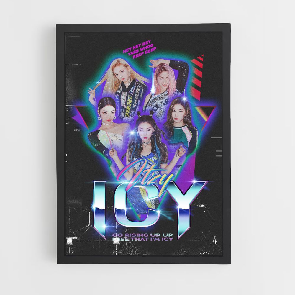 Poster Itzy Icy