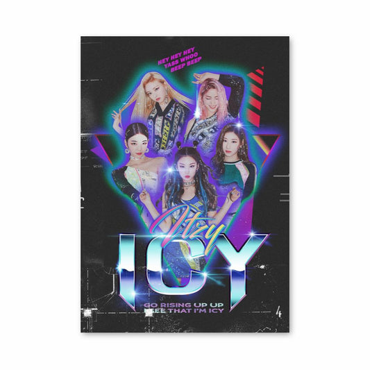 Poster Itzy Icy