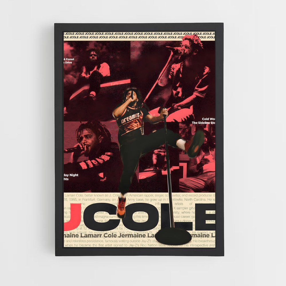 j-cole-9 cadre Noir