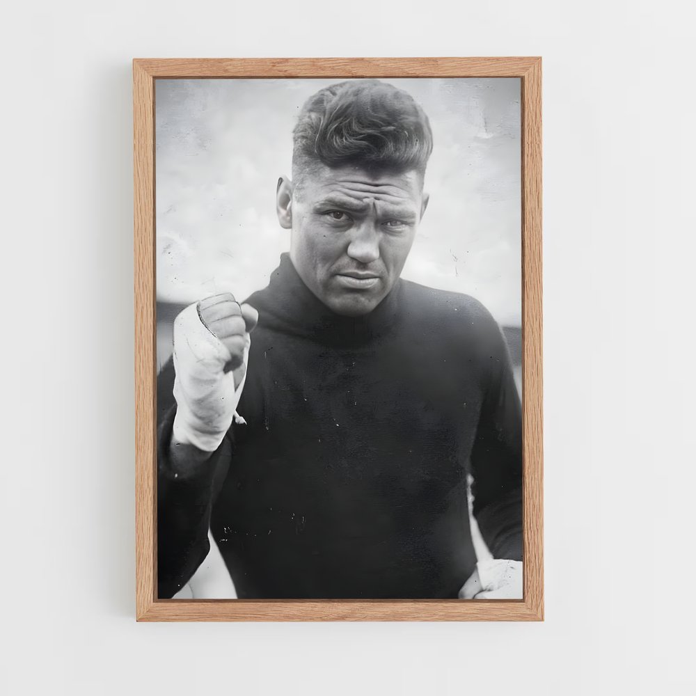 jack-dempsey-1 cadre Bois clair