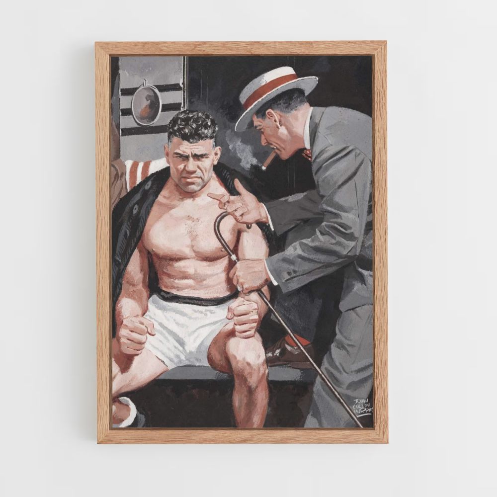 Poster Jack Dempsey Muscle