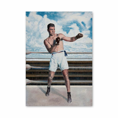 Poster Jack Dempsey Combat