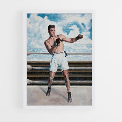 Poster Jack Dempsey Combat