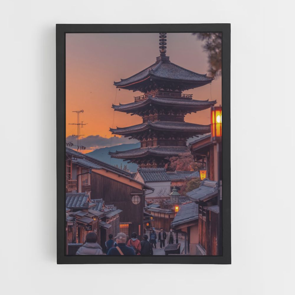 Poster Japon Temple