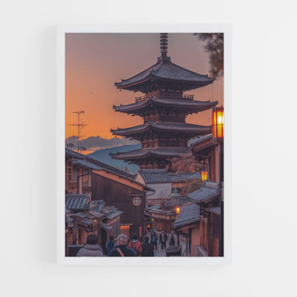 Poster Japon Temple