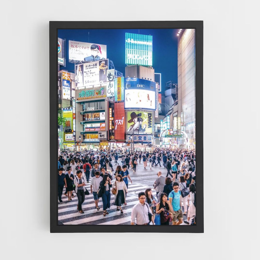 Poster Shibuya Crossing