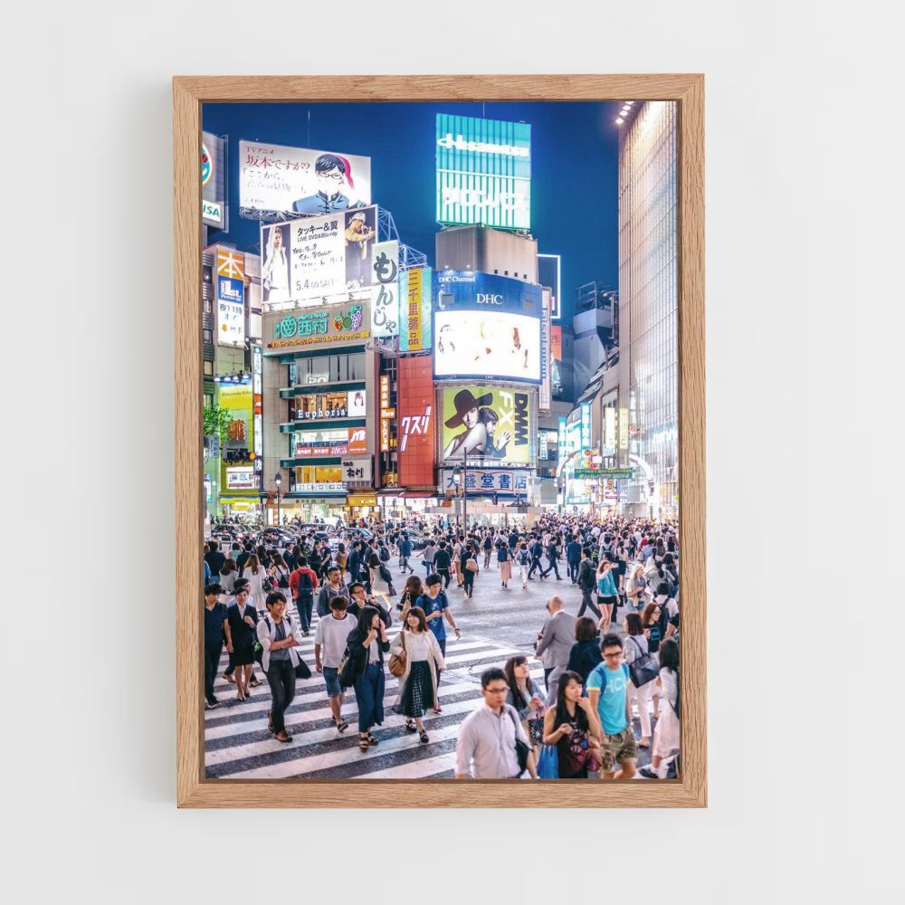 Poster Shibuya Crossing