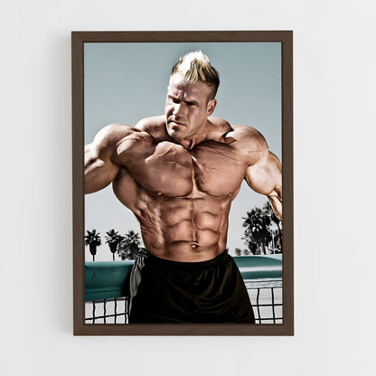 jay-cutler-13 cadre Bois foncé