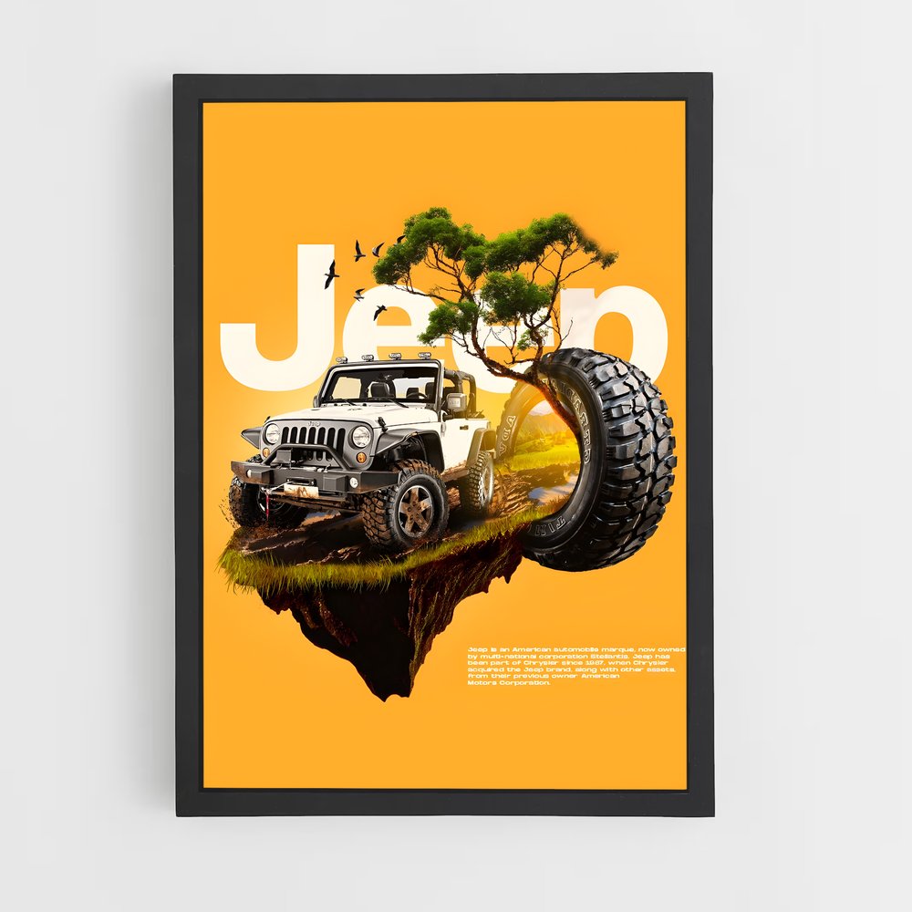 jeep-4 cadre Noir