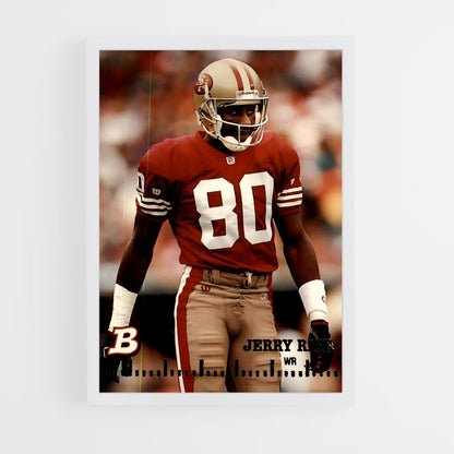 jerry-rice-8 cadre Blanc