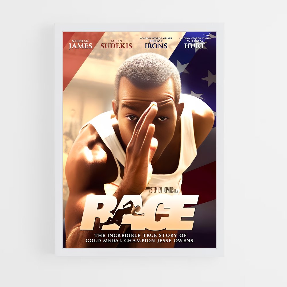 jesse-owens-4 cadre Blanc