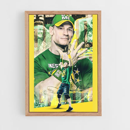 john-cena-2 cadre Bois clair