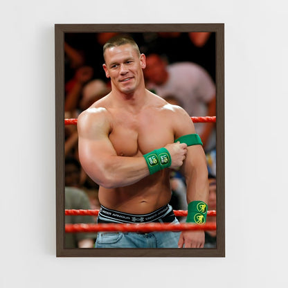 john-cena-3 cadre Bois foncé