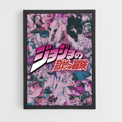 Poster Jojo Bizarre Adventure Aesthetic