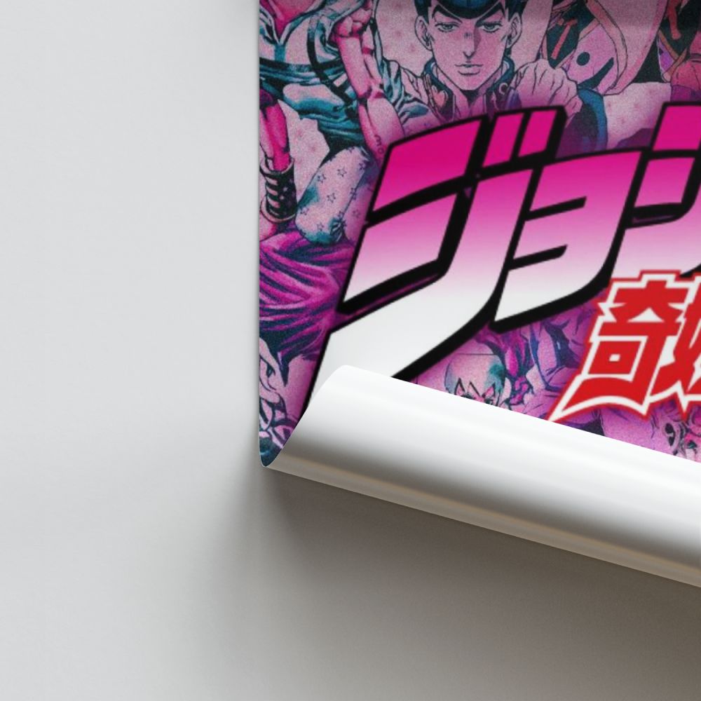 Poster Jojo Bizarre Adventure Aesthetic