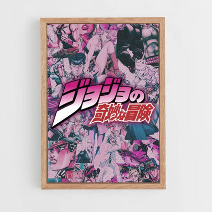 Poster Jojo Bizarre Adventure Aesthetic