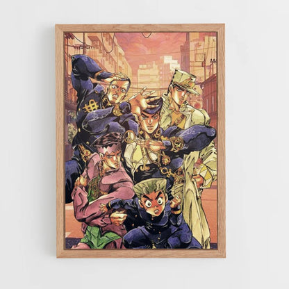 Poster Jojo au Japon