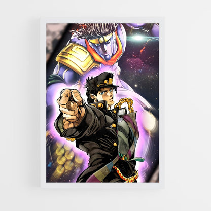 jojo-bizarre-adventure-24 cadre Blanc
