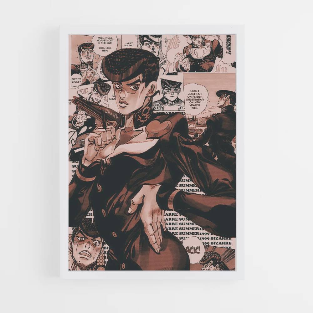 Affiche Josuke Higashikata