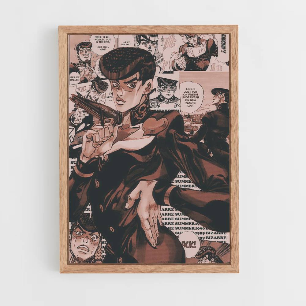 Affiche Josuke Higashikata