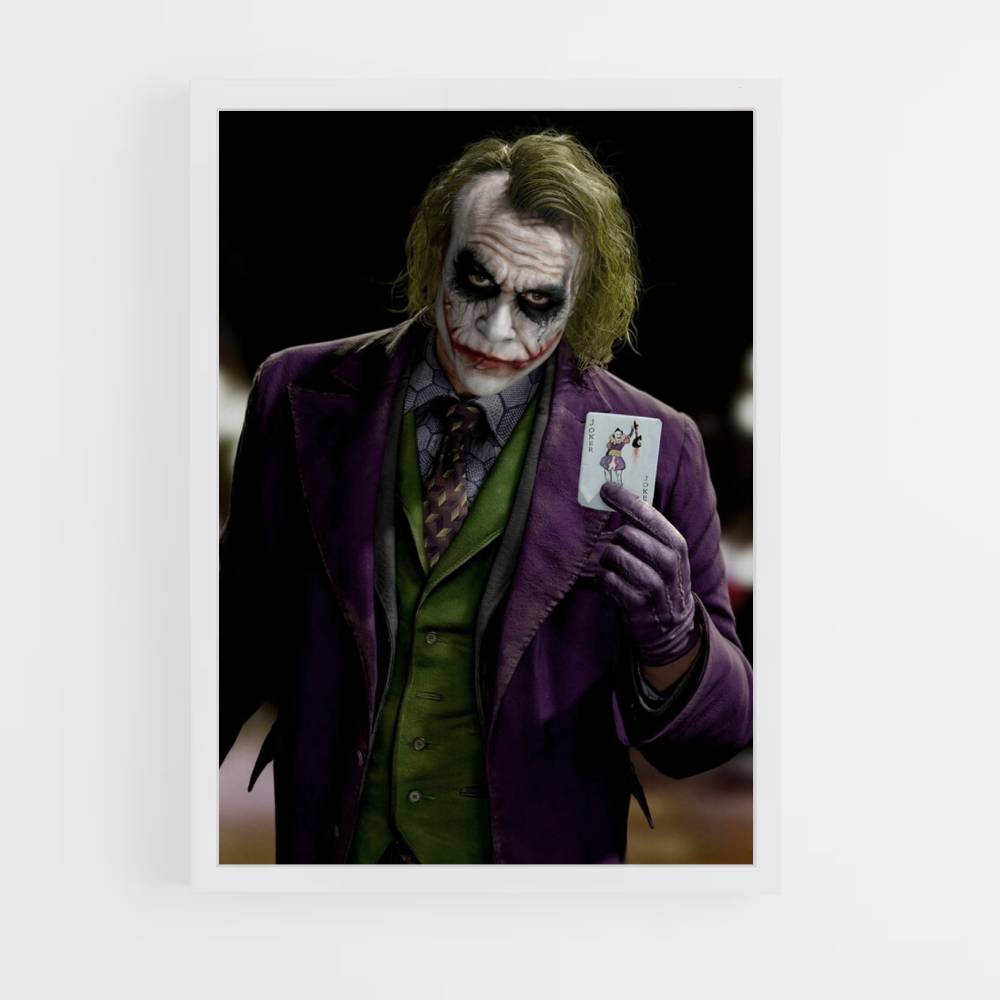 Poster Joker Carte