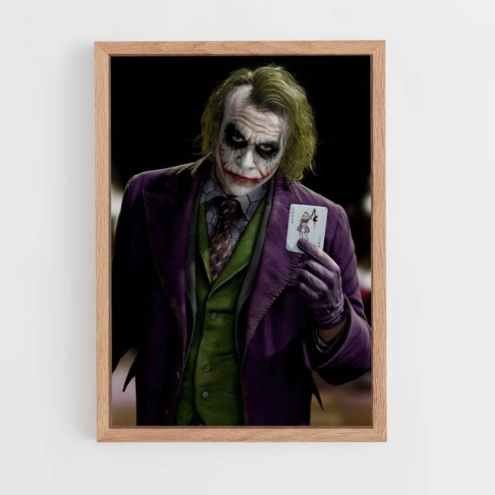 Poster Joker Carte