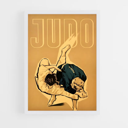 judo-2 cadre Blanc