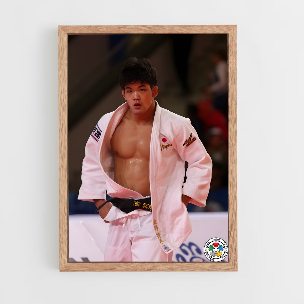 judo-7 cadre Bois clair
