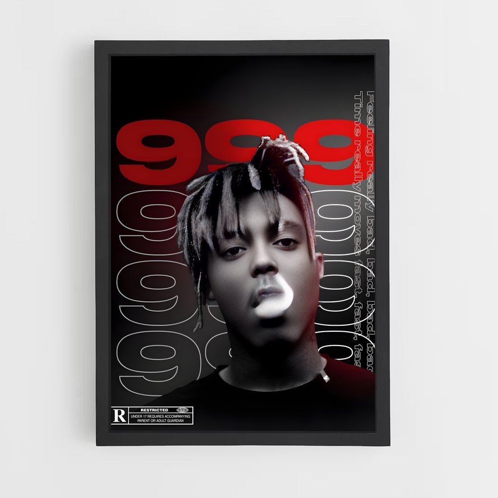 juice-wrld-2 cadre Noir