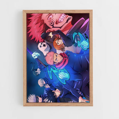 Poster Jujutsu Kaisen Combat