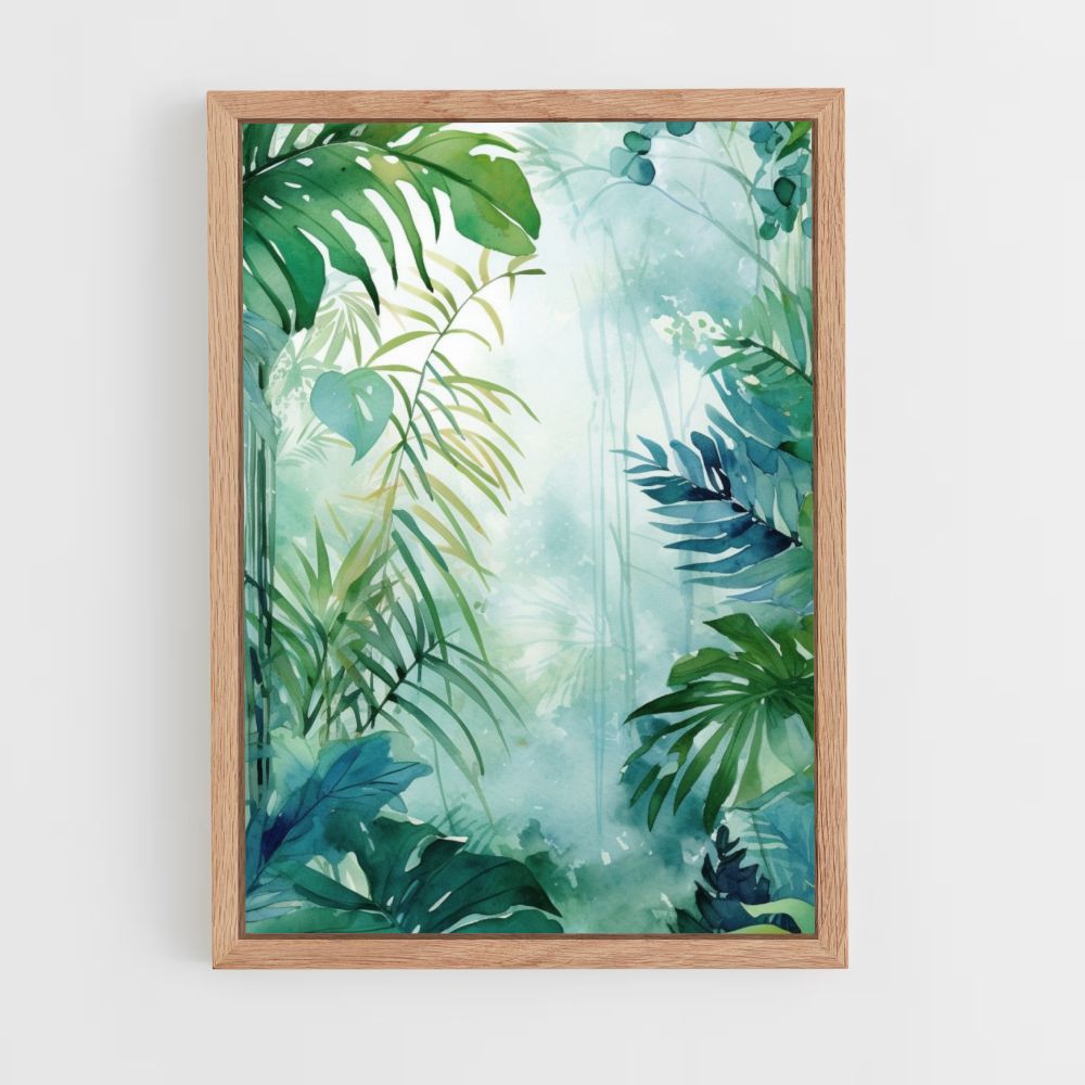 Poster Jungle Verte