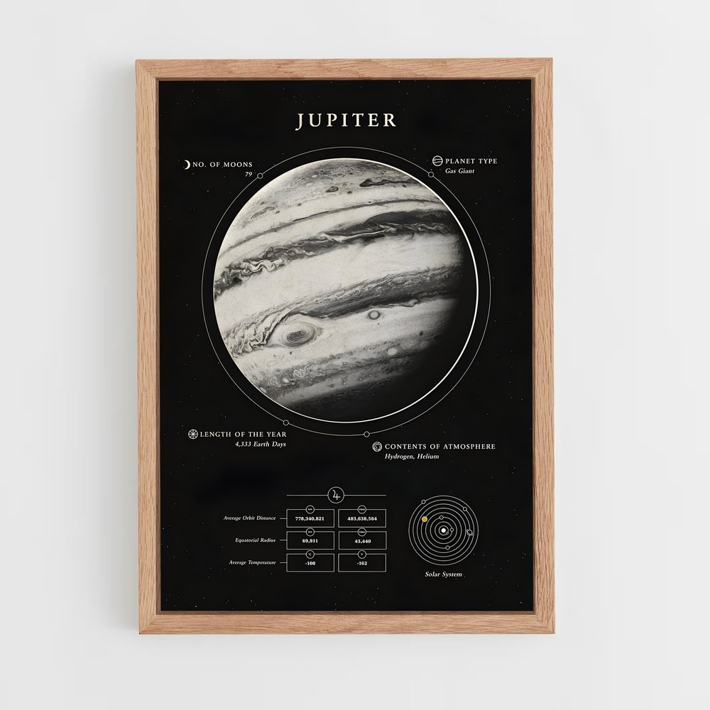 jupiter-15 cadre Bois clair