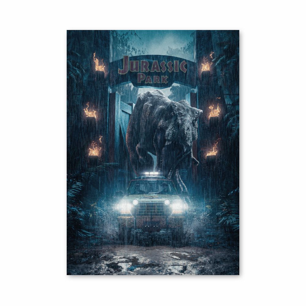 Poster Jurassic Park Entrée