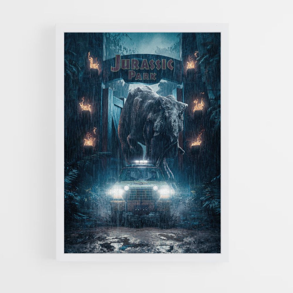 Poster Jurassic Park Entrée