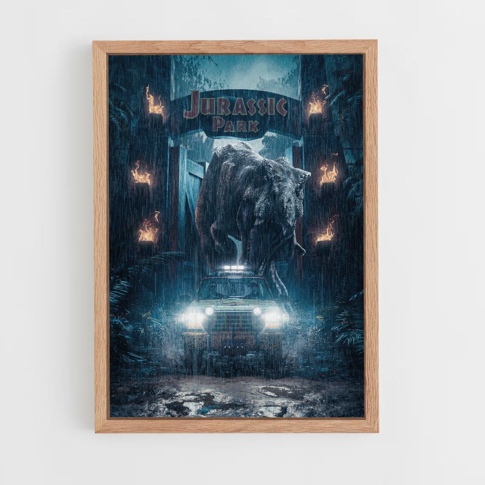 Poster Jurassic Park Entrée