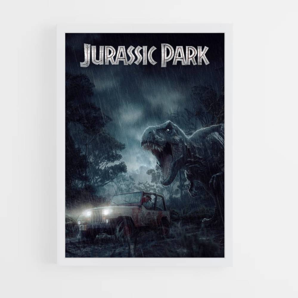 Poster Jurassic Park Nuit