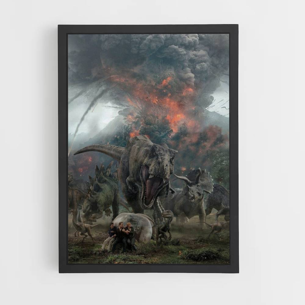 Poster Dinosaure Apocalypse