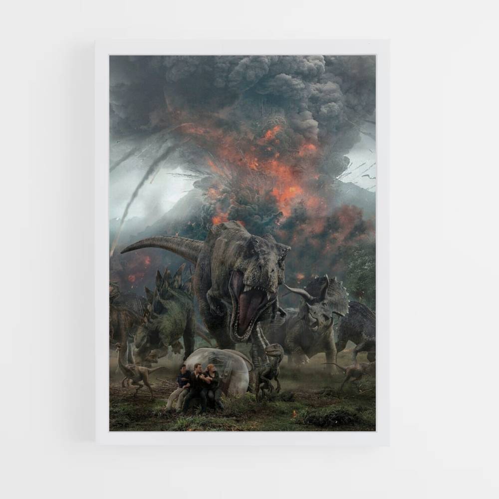 Poster Dinosaure Apocalypse