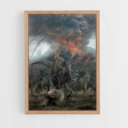 Poster Dinosaure Apocalypse