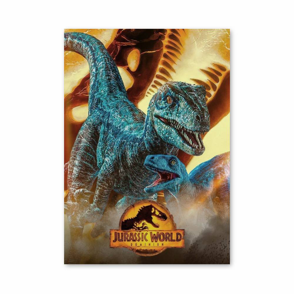 Poster Raptor Blue